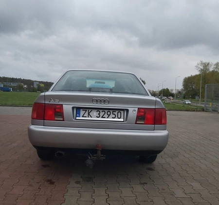 Audi A6 cena 9900 przebieg: 325600, rok produkcji 1996 z Koszalin małe 407